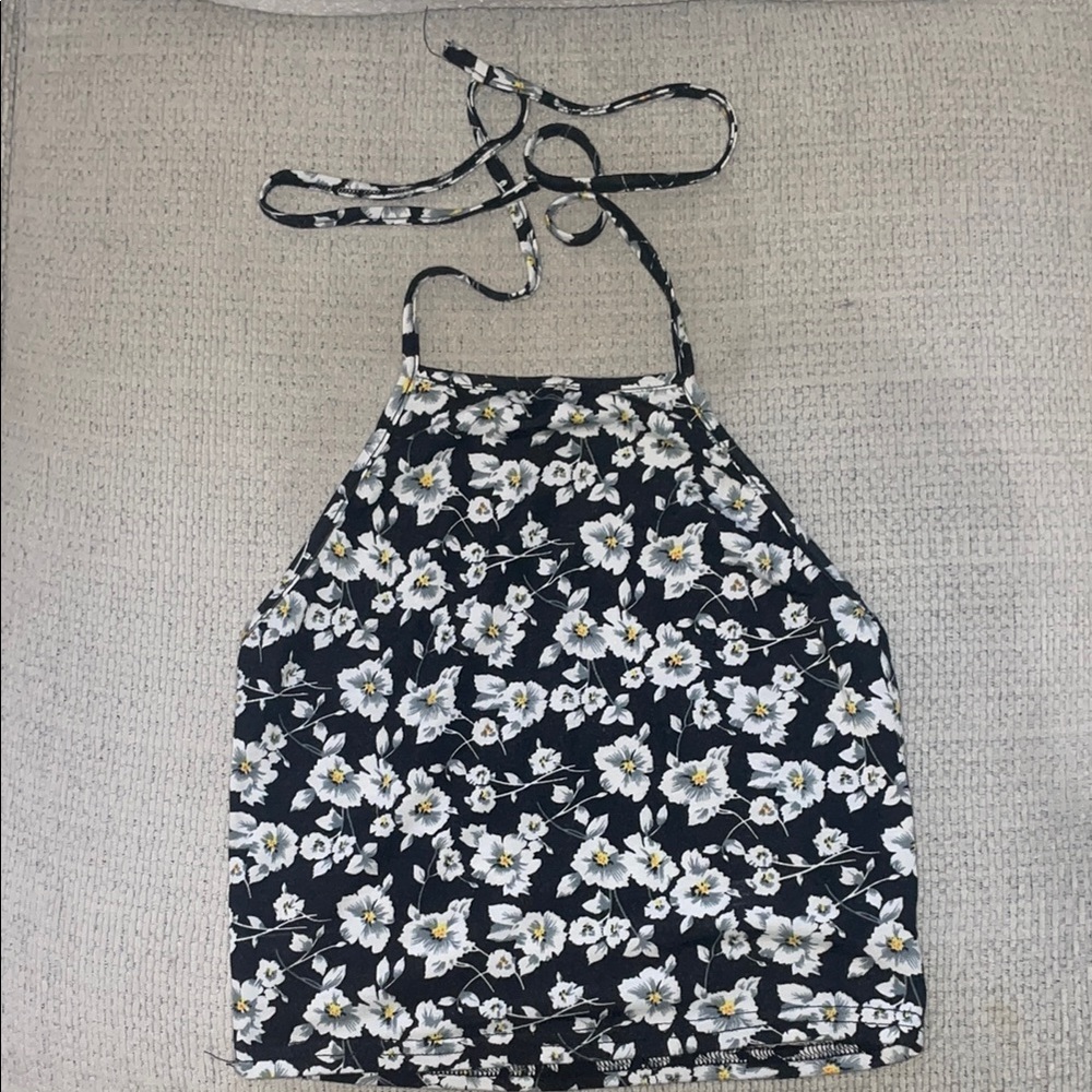 Floral Halter Top